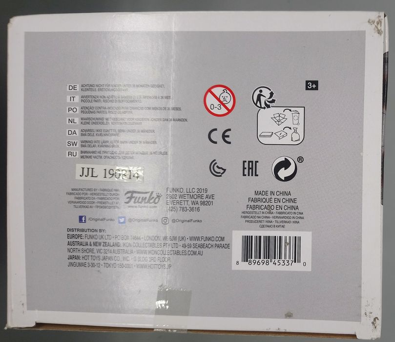 #85 The Mountain (Unmasked) 6 Inch Game of Thrones Box Damaged Funko POP