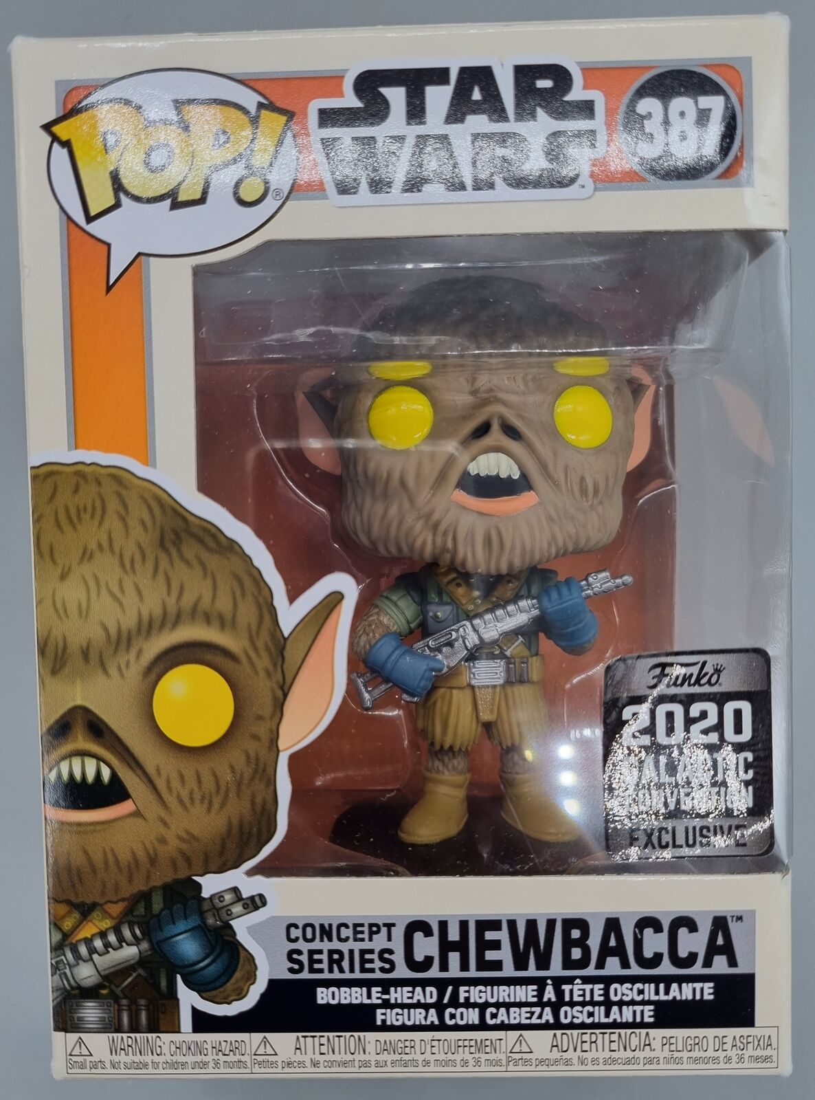 #387 Chewbacca (Concept) Star Wars - Con 2020 Funko POP