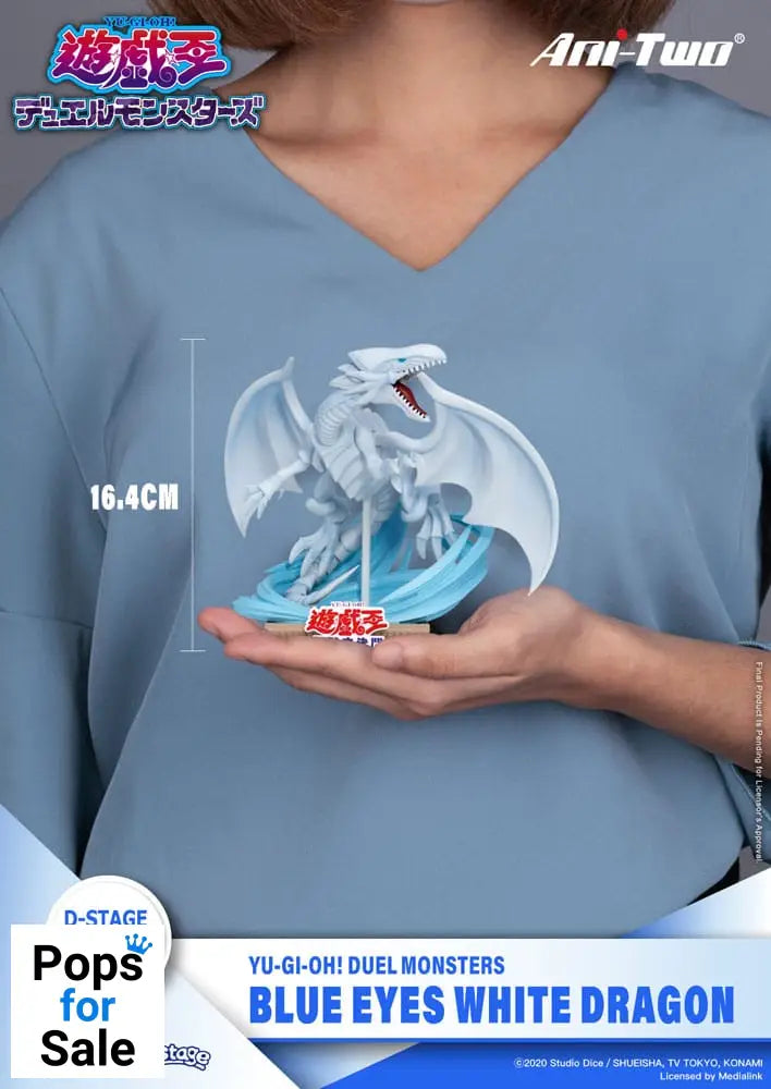 Yu-Gi-Oh! Duel Monsters D-Stage PVC Diorama Blue Eyes White Dragon 15 cm