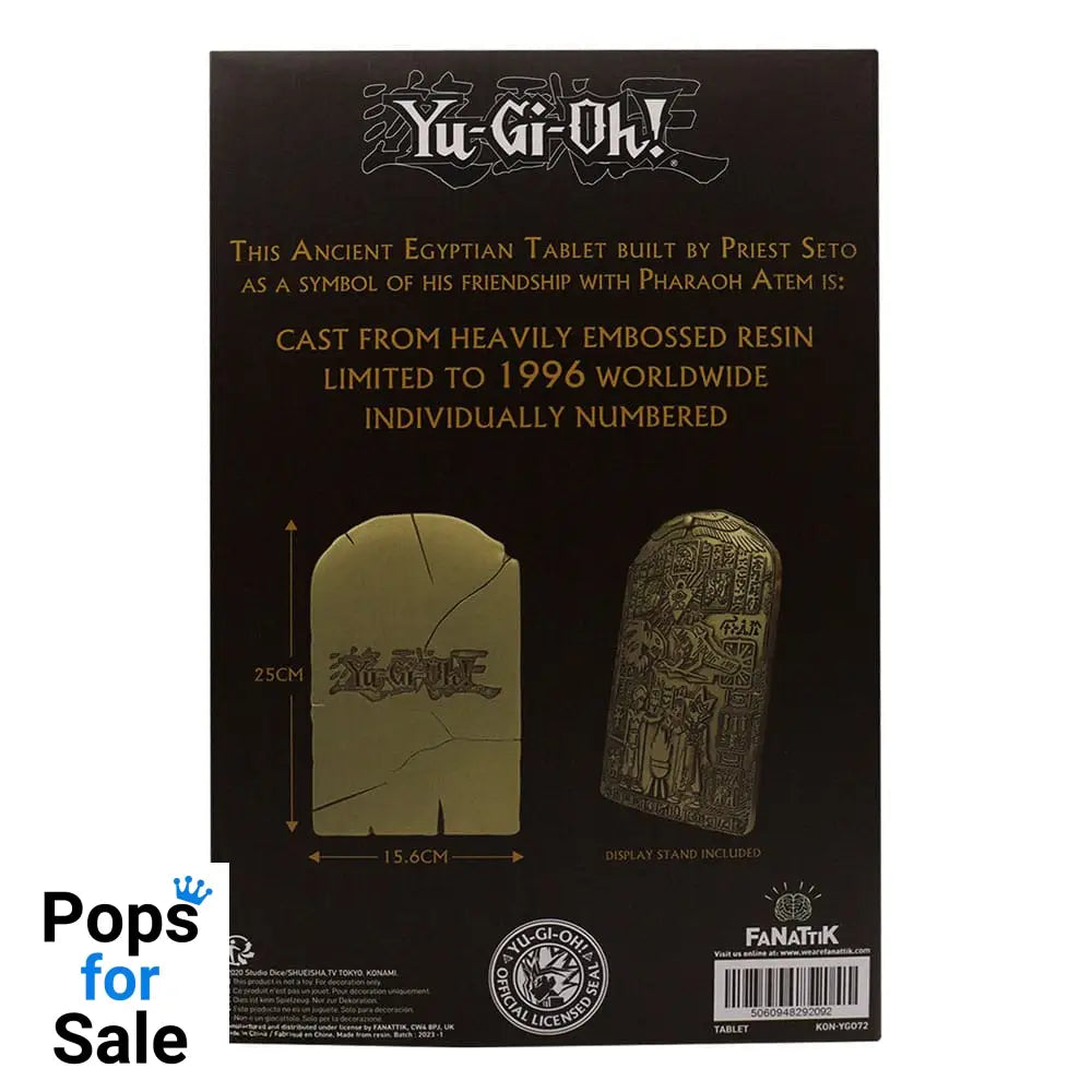 Yu-Gi-Oh! Eternal Replica Tablet of Lost Memories Limited Edition
