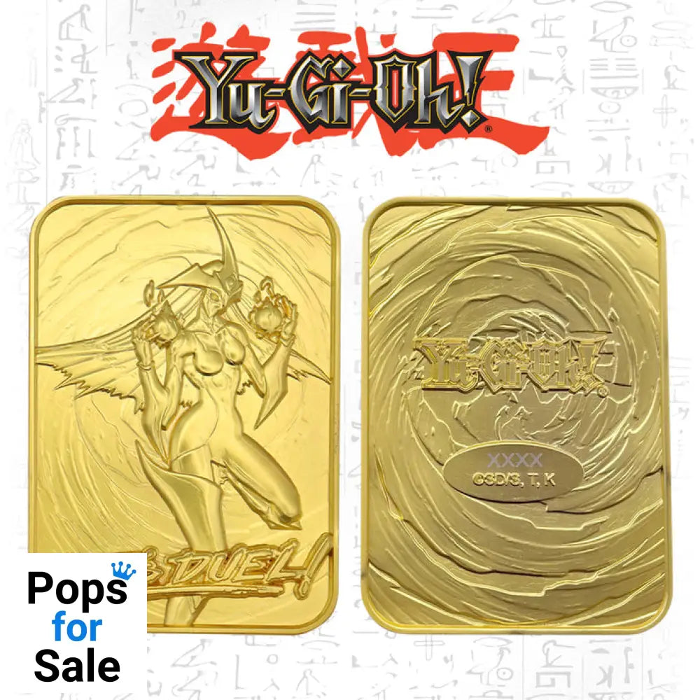 Yu-Gi-Oh! GX Elemental Hero Burstinatrix 24k Gold Plated Ingot Ingot