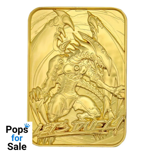 Yu-Gi-Oh! Limited Edition 24k Gold Plated Gandra the Dragon of Destruction Metal Card Ingot
