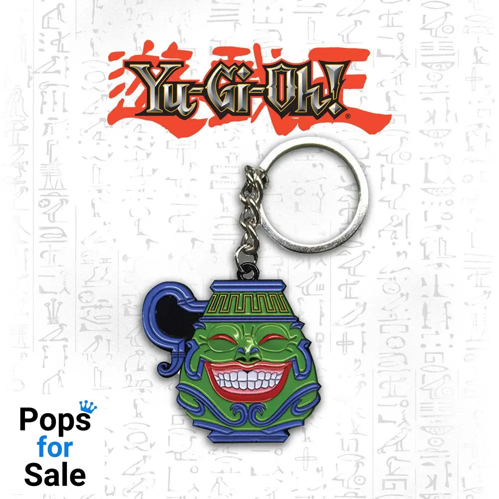 Yu-Gi-Oh! Metal Keychain Pot of Greed Limited Edition Keyrings