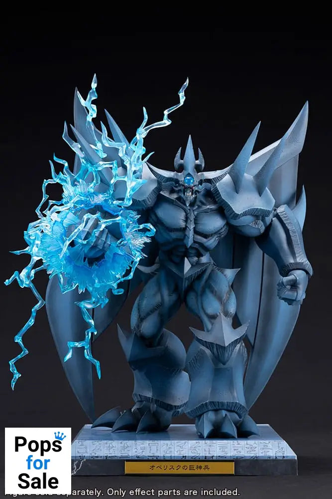 Yu-Gi-Oh! PVC Statue Accessories Obelisk the Tormentor Egyptian God Expansion Parts Set Statues