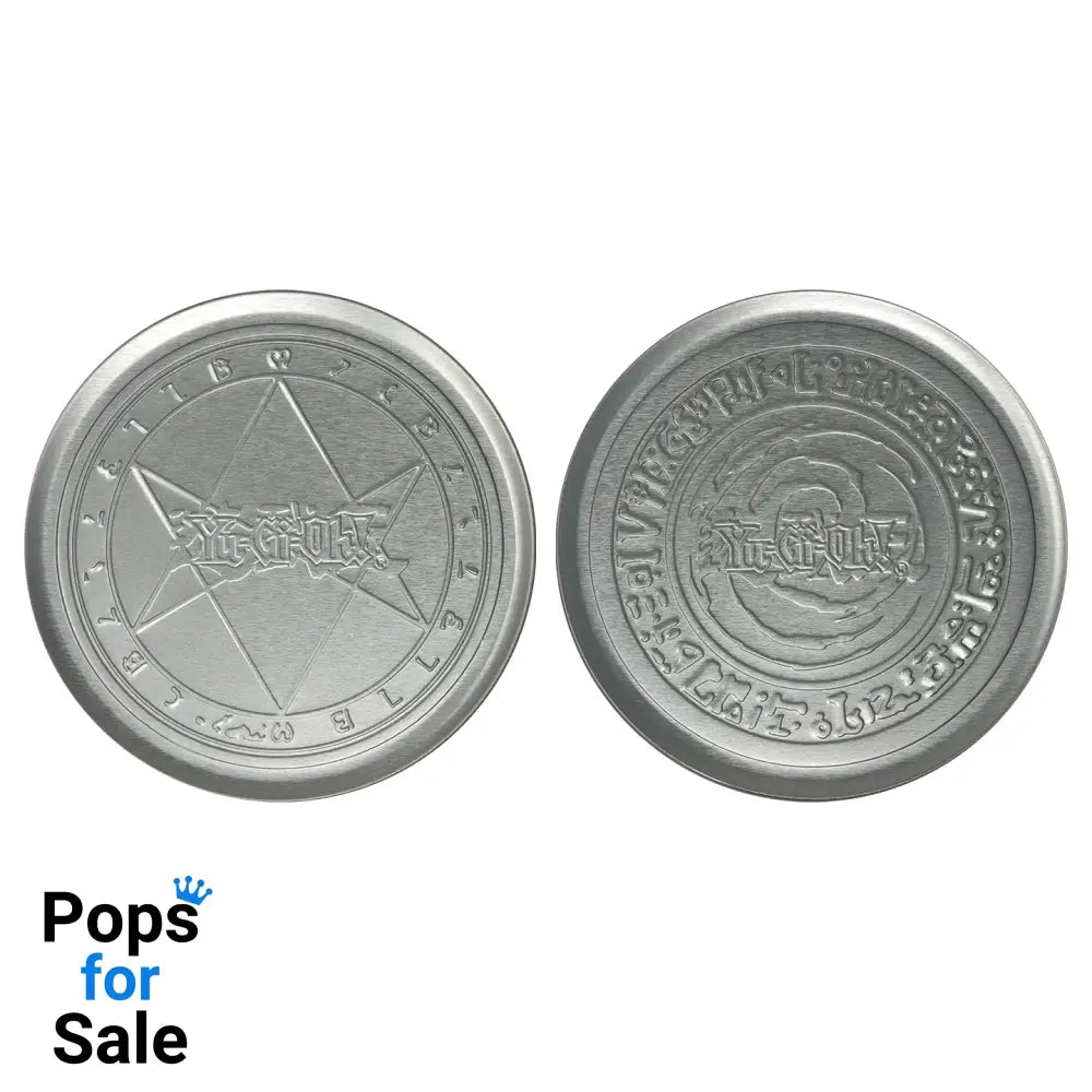 Yu-Gi-Oh! Set of 4 Embossed Metal Coasters Coasters