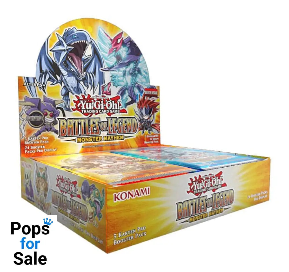 Yu-Gi-Oh! TCG Battle of Legends: Monster Mayhem Booster Display (24) *German Version* Trading cards