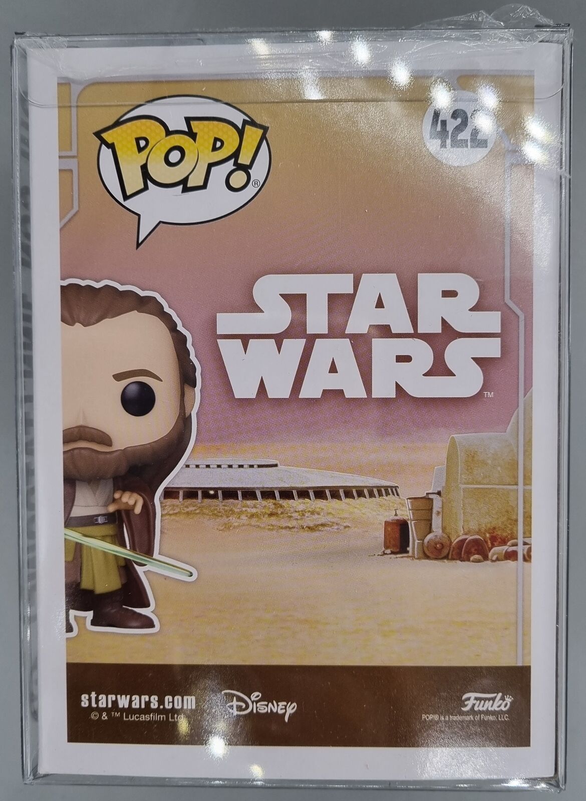 #422 Qui-Gon Jinn (Tatooine) - Star Wars Funko POP