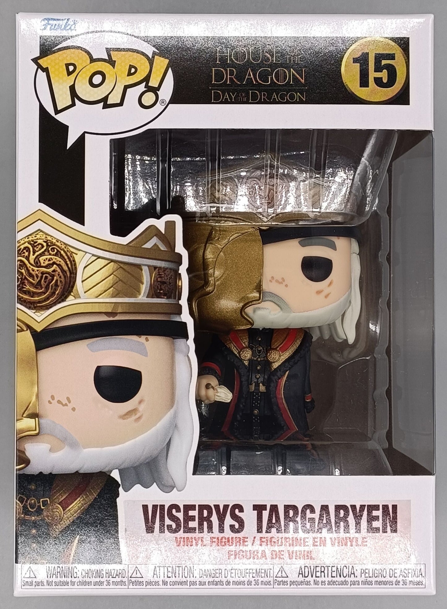 15 Viserys Targaryen - House of the Dragon Funko POP - Brand New