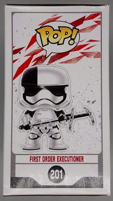 #201 First Order Executioner - Star Wars - Box Damaged Funko POP