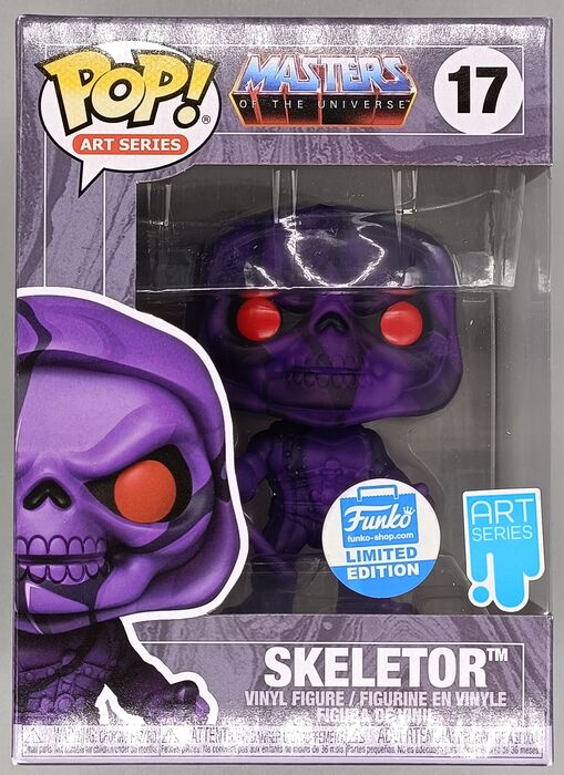 #17 Skeletor - Art Series - Masters of the Universe Funko POP