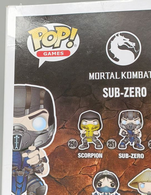 251 Sub-Zero - Mortal Kombat - Funko POP - Box Damaged