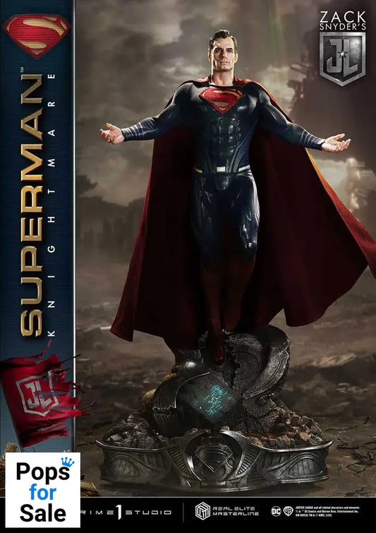 Zack Snyder's Justice League Real Elite Masterline Series Statue 1/3 Superman Knightmare Color Edition 95 cm