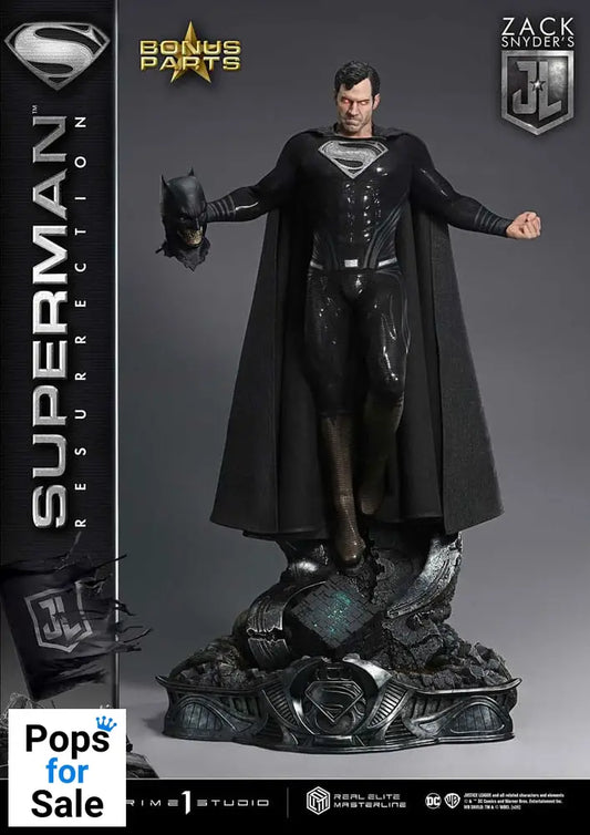 Zack Snyder's Justice League Real Elite Masterline Series Statue 1/3 Superman Resurrection Deluxe Bonus Ver. 95 cm
