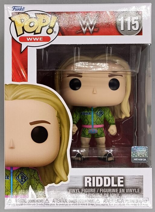 115 Riddle - WWE - New Funko POP