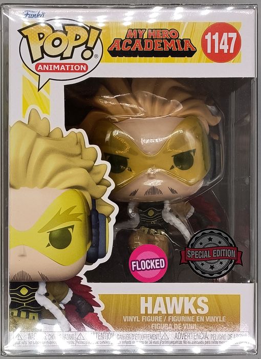 #1147 Hawks - Flocked - My Hero Academia Funko POP