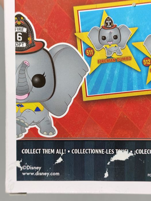 #511 Fireman Dumbo - Disney (Dumbo Live Action) - Box Damaged Funko POP