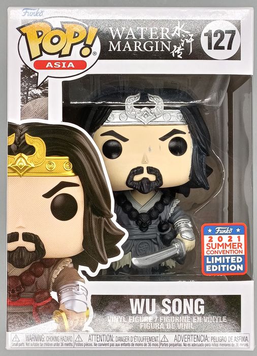#127 Wu Song - Asia - Water Margin - 2021 Con Funko POP