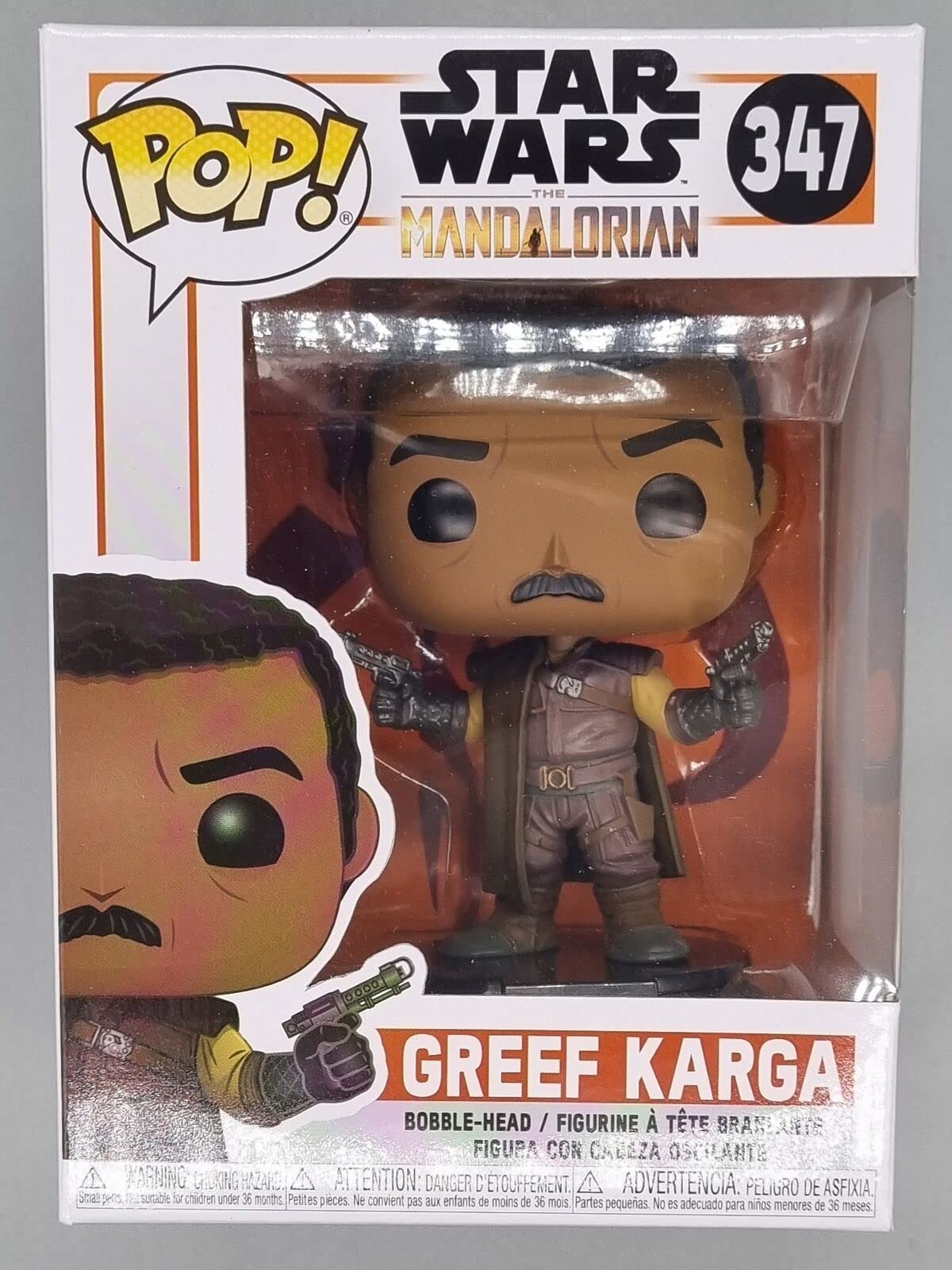 347 Greef Karga - Star Wars - The Mandalorian - Funko POP - Box Damaged