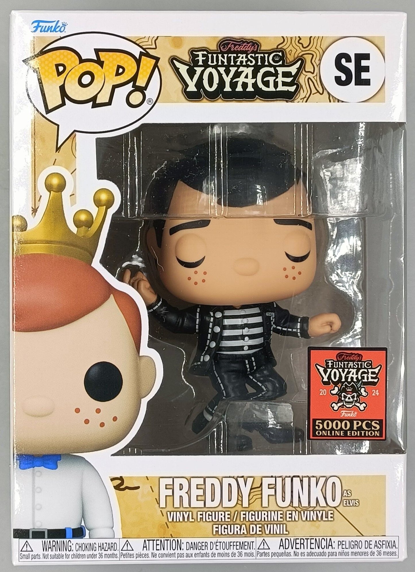 SE Freddy Funko as Elvis - Funtastic Voyage Funko POP