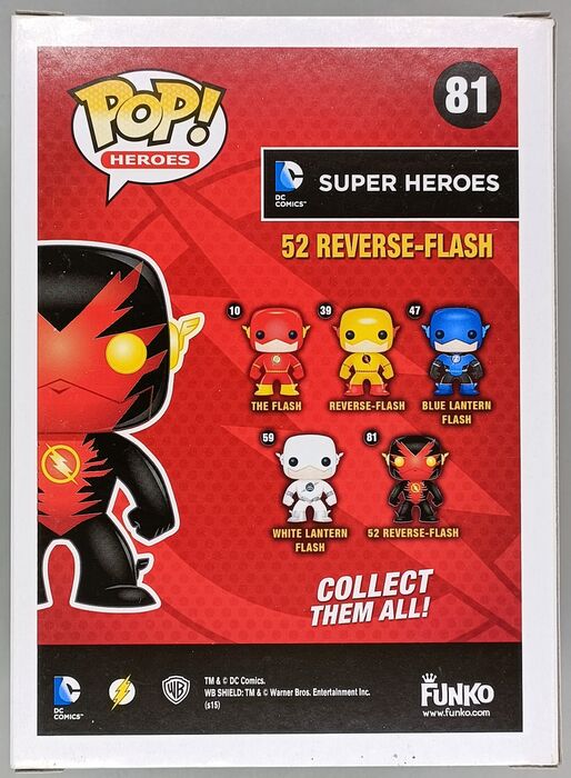 #81 Reverse-Flash (New 52) - DC Super Heroes Funko POP