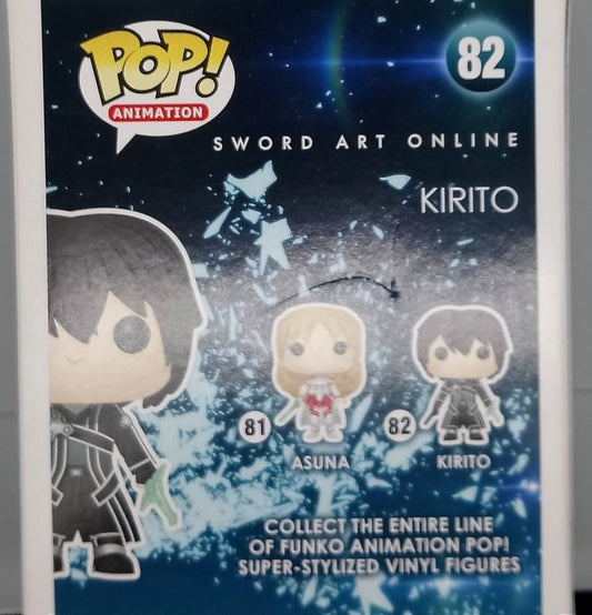 #82 Kirito - Sword Art Online - Box Damaged Funko POP