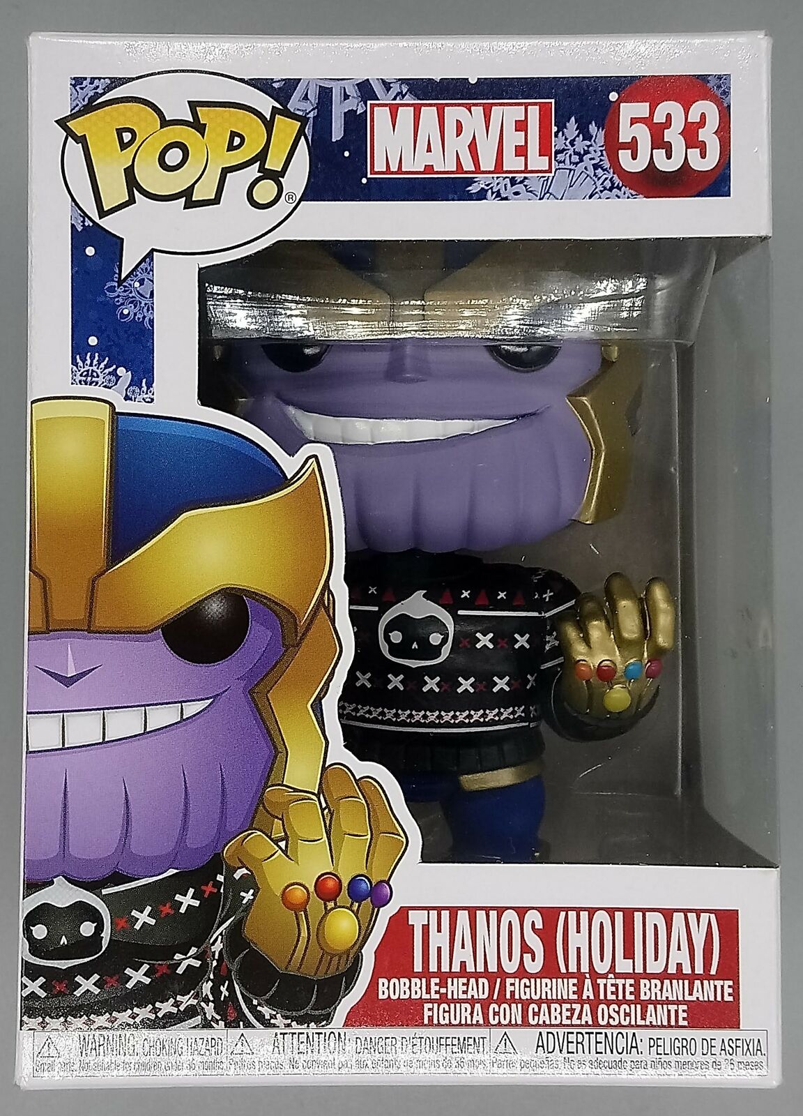 #533 Thanos (Holiday) - Marvel Funko POP