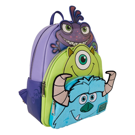 Disney Monsters, Inc. by Loungefly Mini Backpack Mike Sulley and Randall