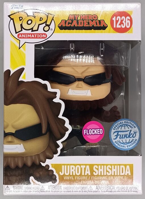 #1236 Jurota Shishida Flocked - My Hero Academia Funko POP