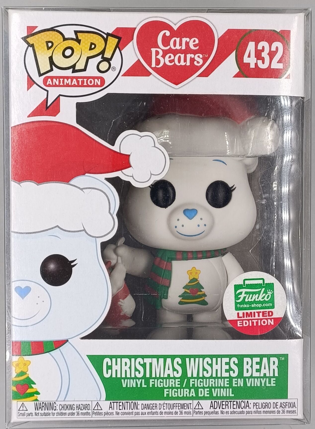 432 Christmas Wishes Bear - Care Bears Funko POP
