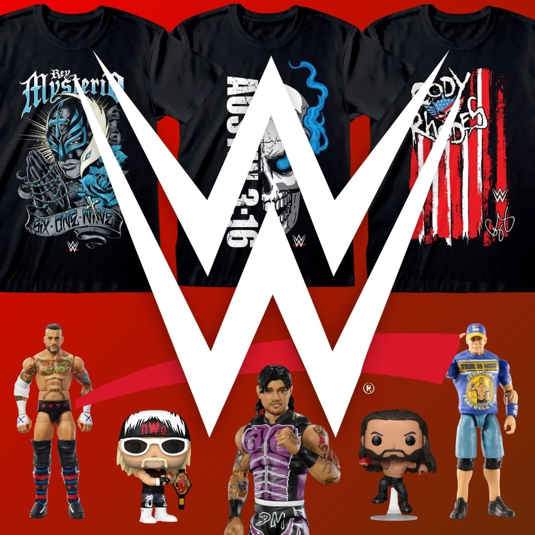 Unleash Your Inner Champion: Top New WWE Merchandise, Toys  and Collectibles Now on Offer