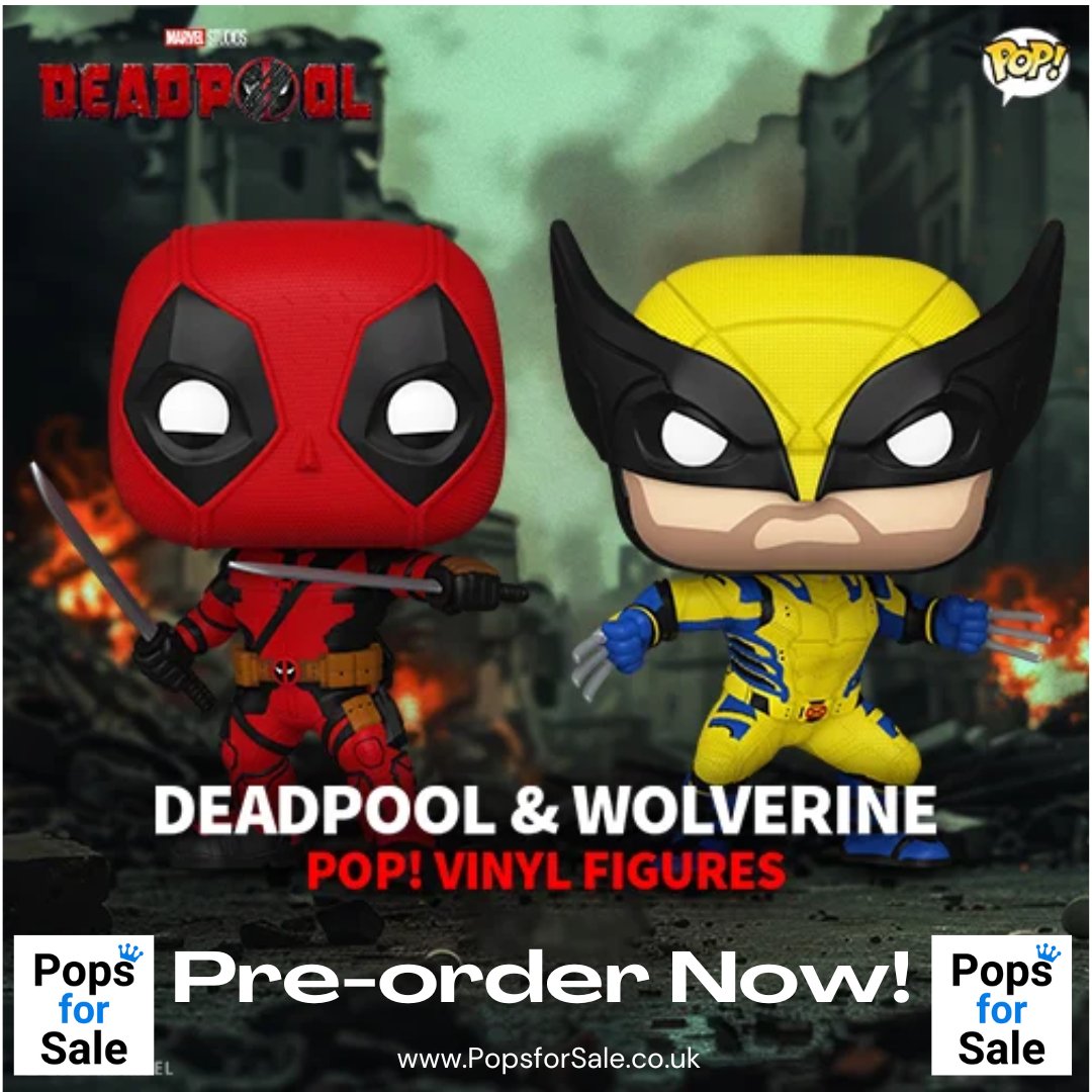 Deadpool & Wolverine Funko POPs Coming Soon - PopsforSale.co.uk