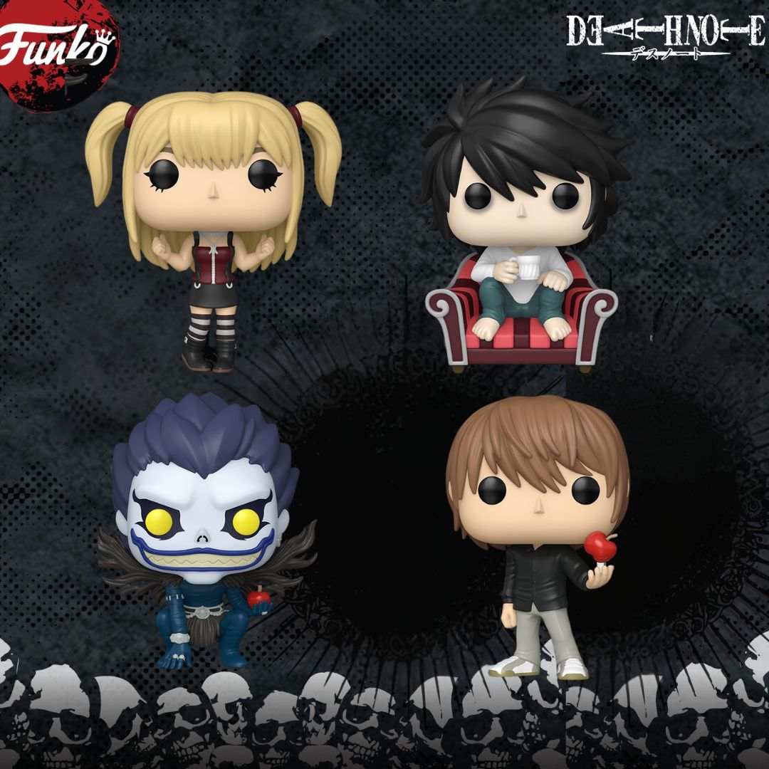 Dive into the Dark World of Death Note with Exclusive POP! Animation Vinyl Figures! 😱✨