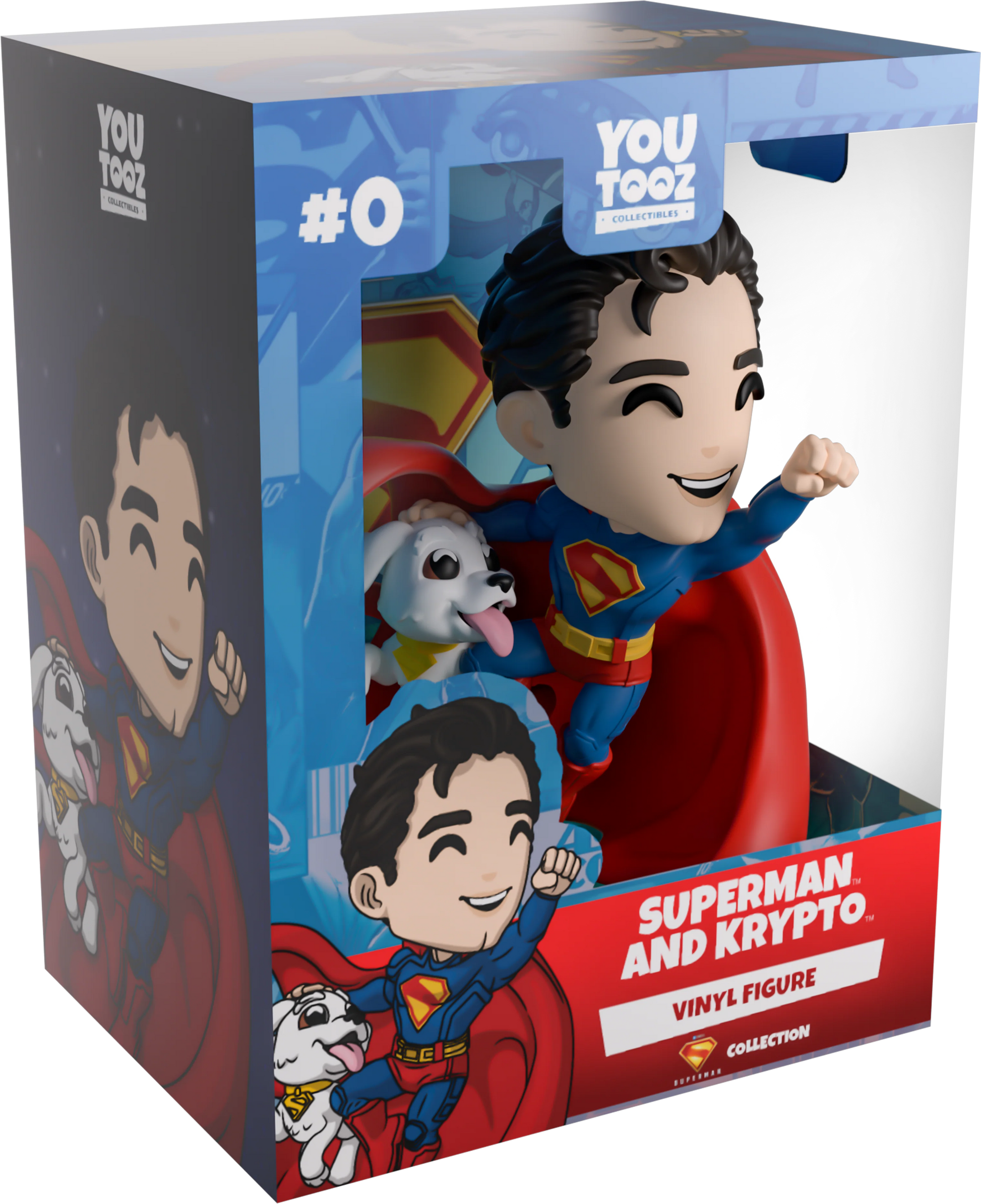 Youtooz - DC Comics - Superman and Krypto Figure