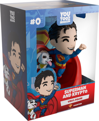 Youtooz - DC Comics - Superman and Krypto Figure