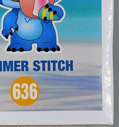636 Summer Stitch - Scented - Disney Lilo and Stitch - Box Damaged Funko POP