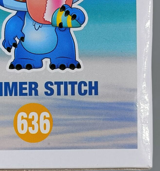 636 Summer Stitch - Scented - Disney Lilo and Stitch - Box Damaged Funko POP