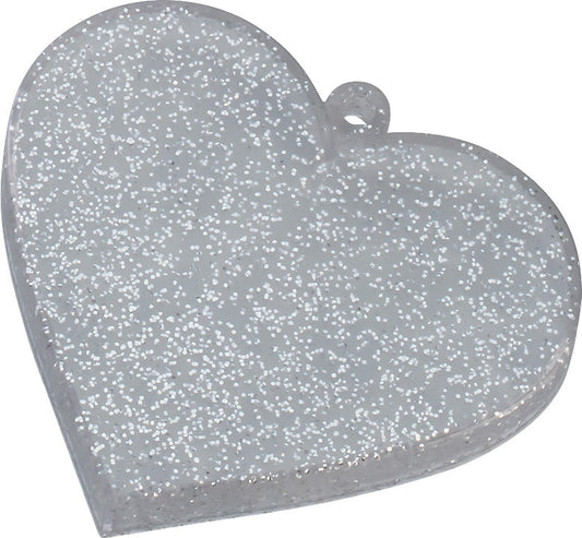 Nendoroid More Heart Base (Silver Glitter) Nendoroid
