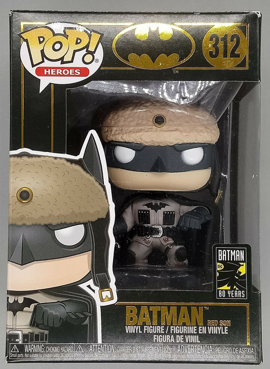 312 Batman (Red Son) - DC Batman 80 Years Funko POP - Box Damaged