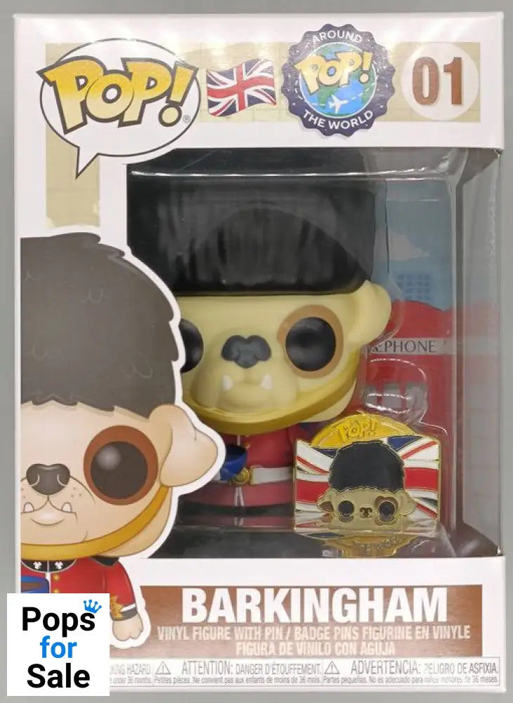 01 Barkingham - Around the World UK Funko POP