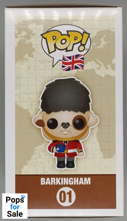 01 Barkingham - Around the World UK Funko POP