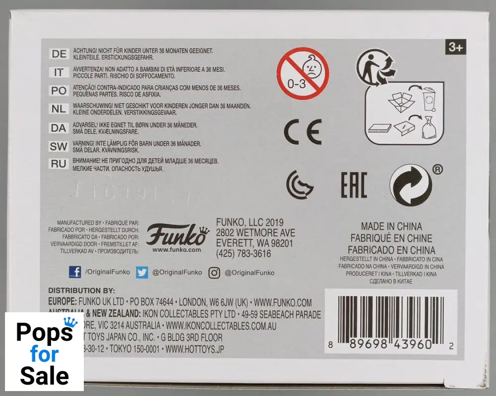 01 Barkingham - Around the World UK Funko POP