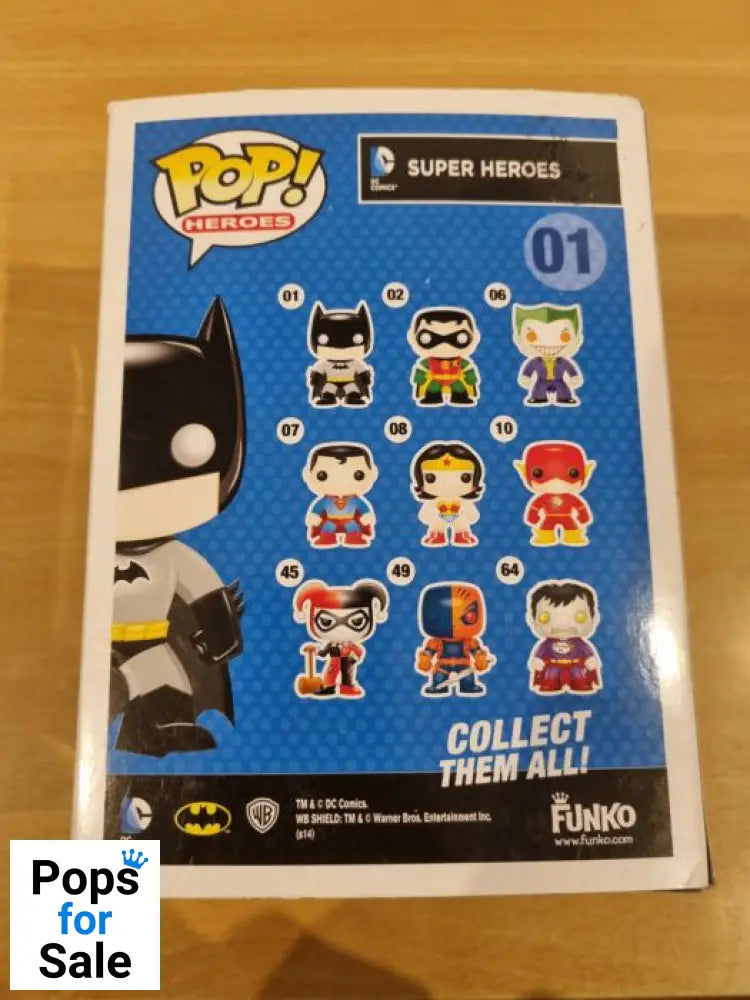 #01 Batman (DC Super Heroes) Funko POP - PopsforSale.co.uk