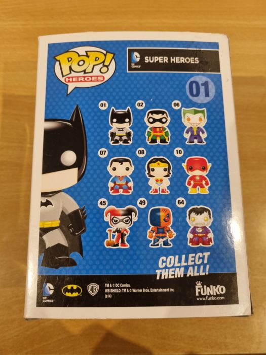 #01 Batman (DC Super Heroes) Funko POP - PopsforSale.co.uk