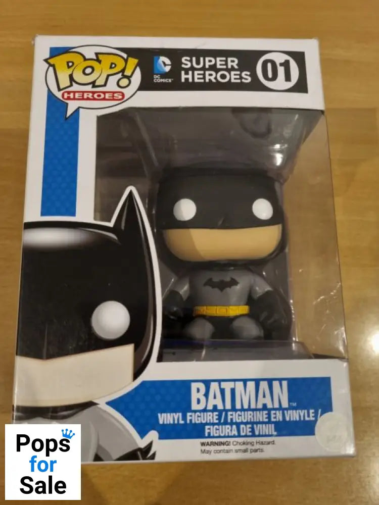 #01 Batman (DC Super Heroes) Funko POP - PopsforSale.co.uk