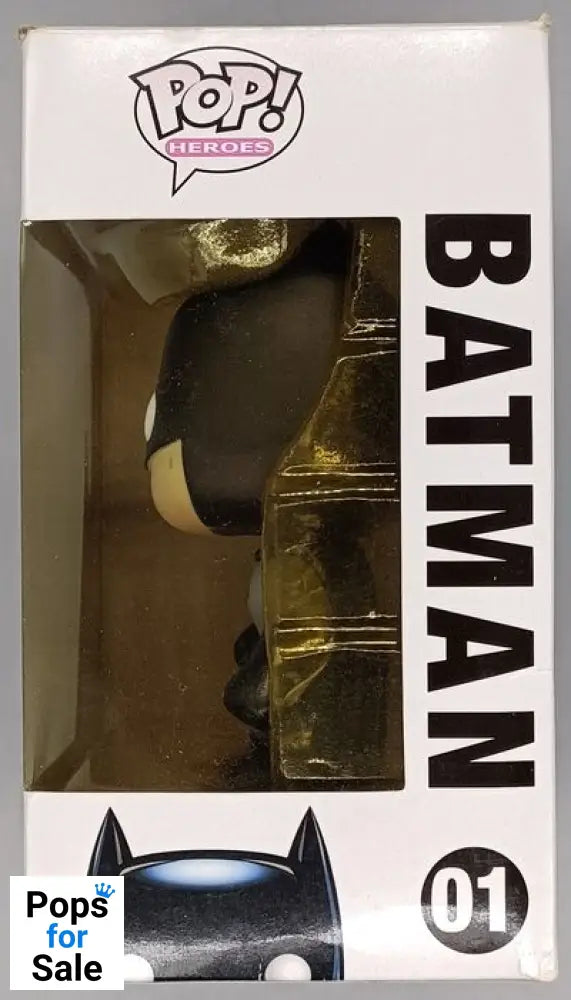 #01 Batman (DC Universe) - Box Damaged Funko POP - PopsforSale.co.uk