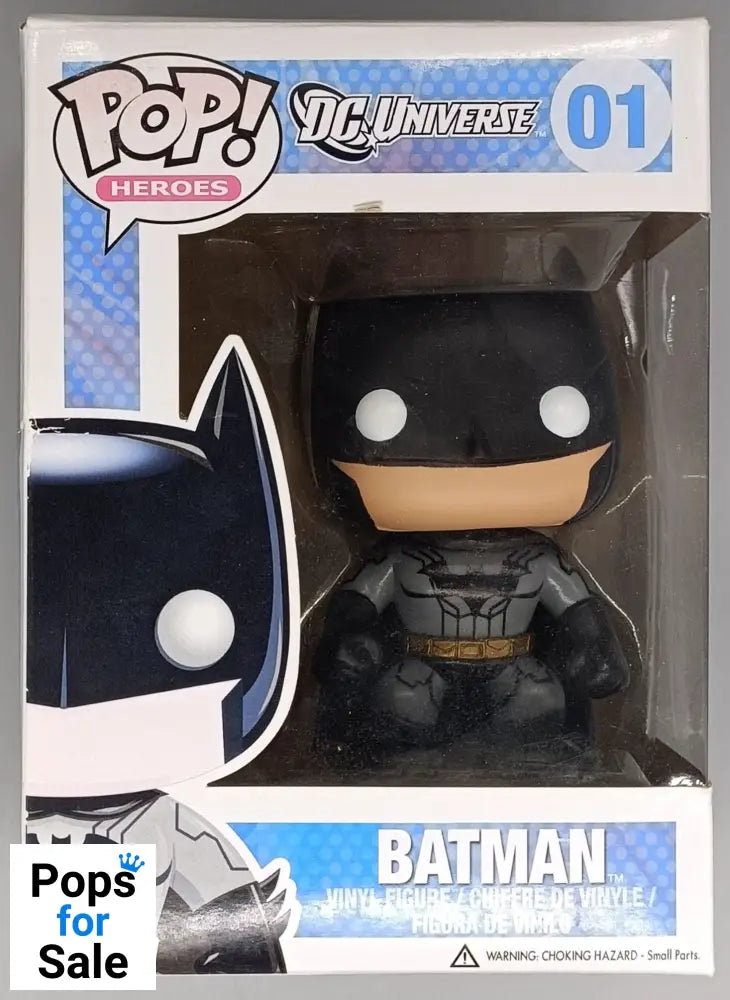 #01 Batman (New 52) - DC Universes - Funko POP - Box Damaged