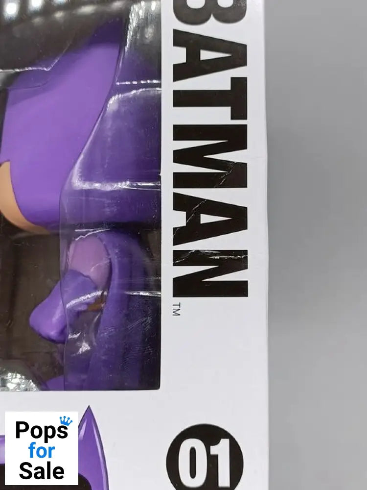 #01 Batman (Rainbow- Purple) - DC - Box Damaged Funko POP - PopsforSale.co.uk