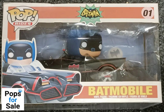 #01 Batmobile - DC Batman Classic TV Series - Box Damaged Funko POP