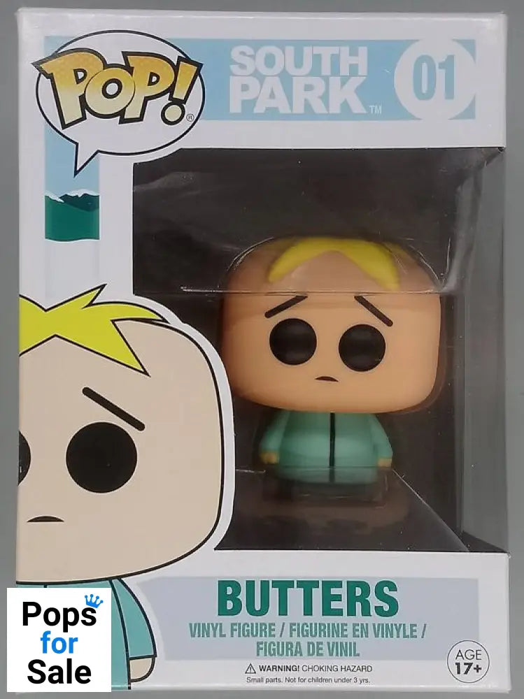 01 Butters - South Park - Box Damaged Funko POP