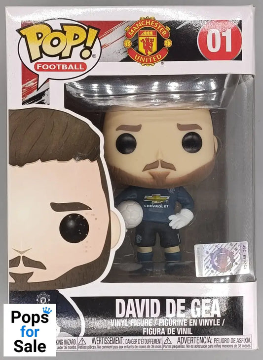 01 David De Gea - Football - Manchester United - Funko POP - Box Damaged